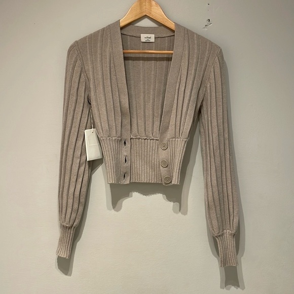 Aritzia Plunge Cardigan - Picture 1 of 7
